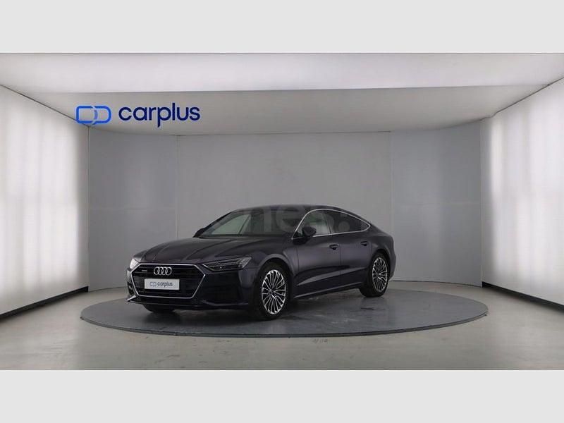 Usado Audi A7 299 CV (219 kW) 2022 Azul firmamento metalizado Berlina