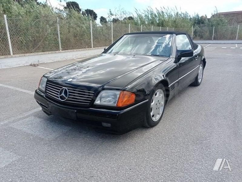 Usado Mercedes SL320 231 CV (169 kW) 1993 Negro Descapotable