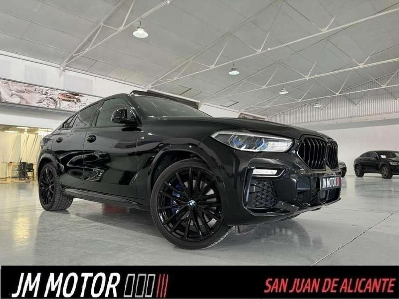 Negro Usado 2021 BMW X6 Luxury Line SUV | 69.900 € (Caro) - Imagen 1/4