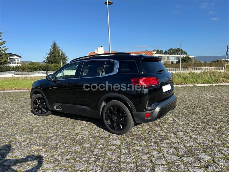 Usado Citroën C5 Aircross Comfort 177 CV (130 kW) 2019 Negro SUV
