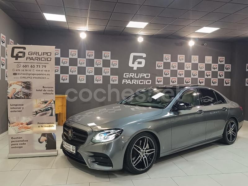 Usado Mercedes E350 258 CV (189 kW) 2017 Gris / plata Familiar