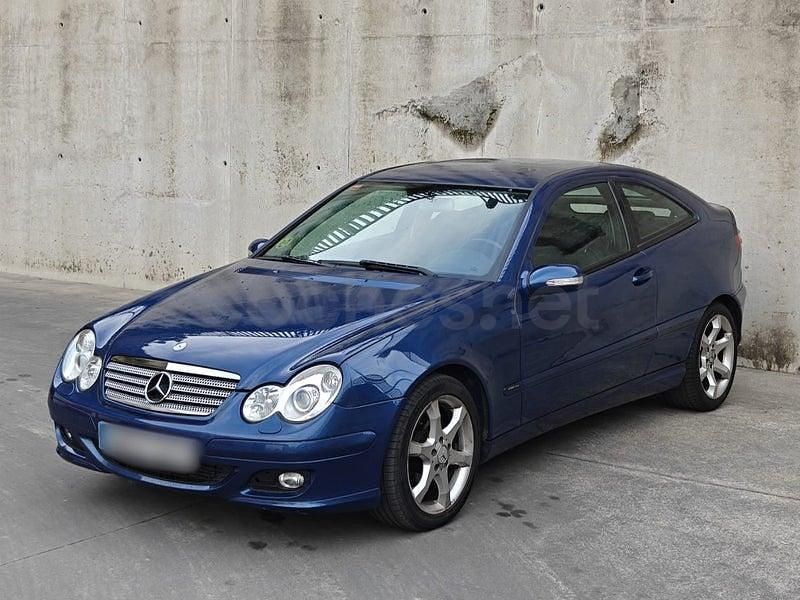 Usado Mercedes C220 Sport Edition 150 CV (110 kW) 2006 Azul Berlina