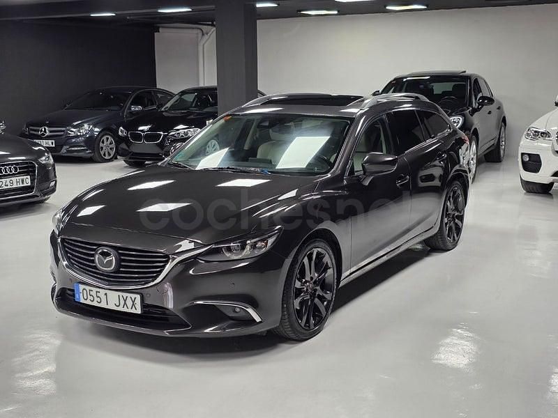 Usado Mazda 6 Luxury 150 CV (110 kW) 2017 Gris / plata Familiar