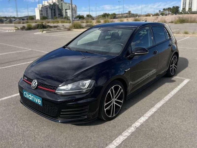 Usado VW Golf VII GTD 184 CV (135 kW) 2013 Negro Utilitario