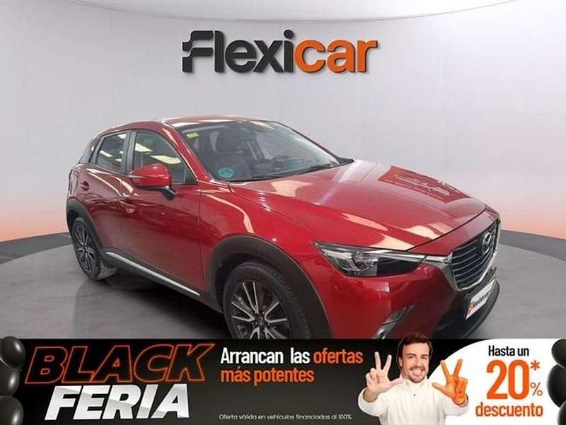 Rojo Usado 2016 Mazda CX-3 SUV | 13.890 € (Precio justo) - Imagen 1/4