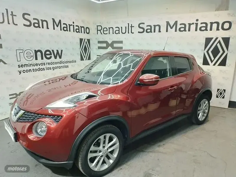 Usado Nissan Juke Tekna 117 CV (86 kW) 2015 Granate SUV