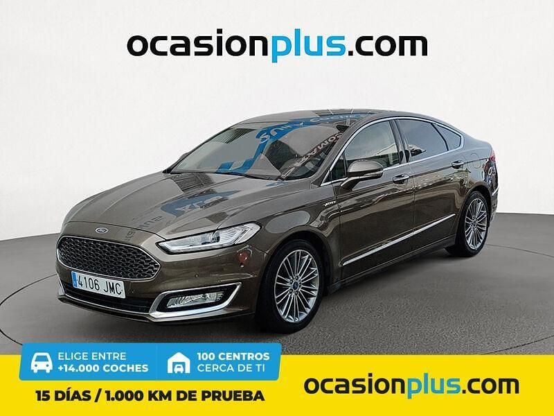 Marrón Usado 2016 Ford Mondeo Vignale Berlina | 15.800 € (Precio justo) - Imagen 1/4