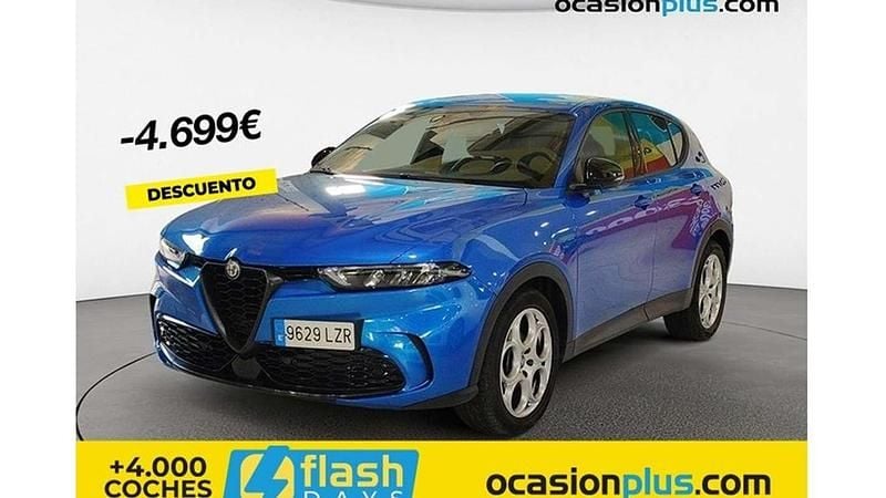 Azul Usado 2022 Alfa Romeo Tonale Sprint SUV | 22.591 € (Precio justo) - Imagen 1/4