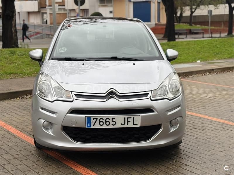 Usado Citroën C3 75 CV (55 kW) 2015 Gris / plata Berlina