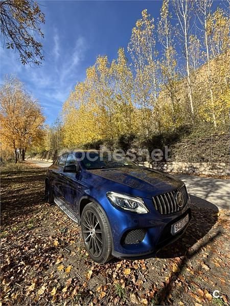 Usado Mercedes GLE43 AMG 367 CV (269 kW) 2017 Azul Coupe
