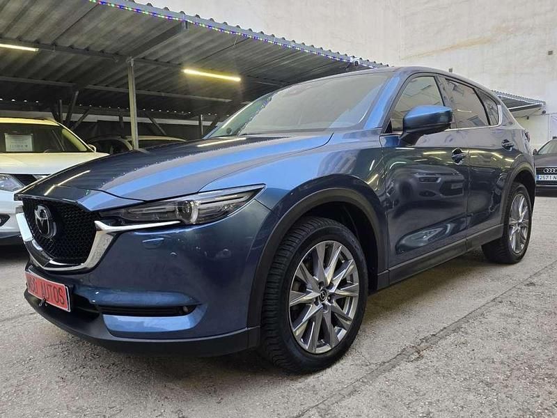 Usado Mazda CX-5 Signature 184 CV (135 kW) 2019 Azul SUV