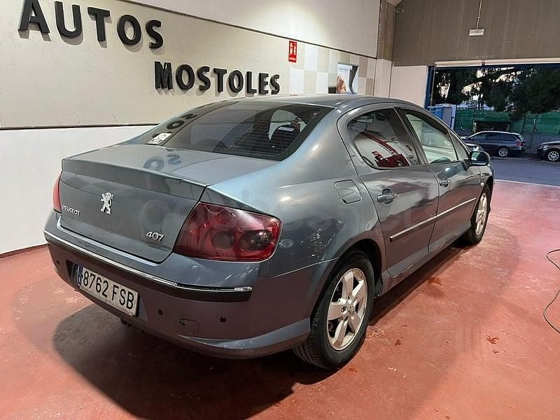 Usado Peugeot 407 Sport 110 CV (80 kW) 2007 Azul Berlina