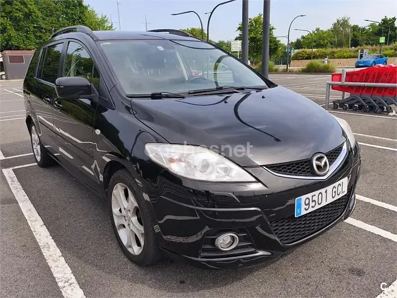 Usado Mazda 5 Active 143 CV (105 kW) 2008 Negro Monovolumen