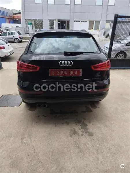 Usado Audi Q3 150 CV (110 kW) 2016 Negro SUV