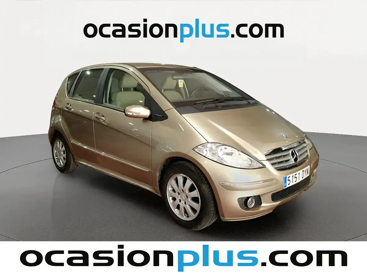 Usado Mercedes A150 Elegance 95 CV (69 kW) 2006 Beige Utilitario
