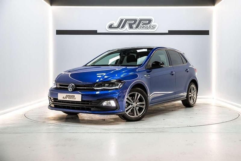 Usado VW Polo Sportline 95 CV (69 kW) 2020 Azul Utilitario