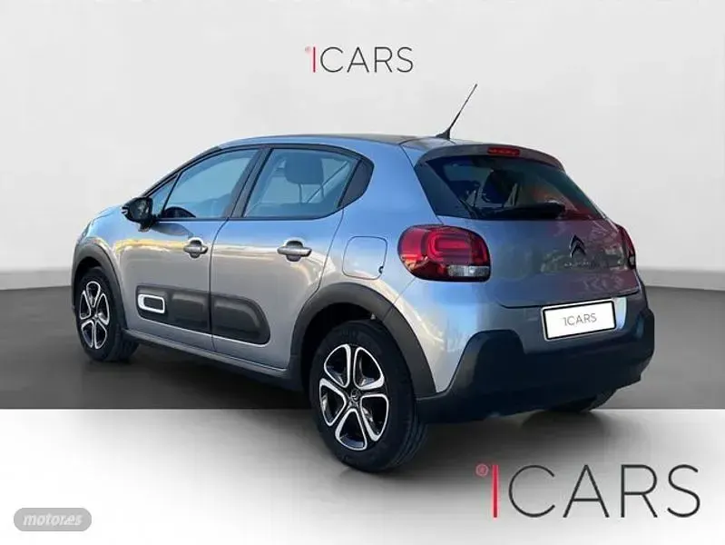 Usado Citroën C3 Feel 83 CV (61 kW) 2021 Plateado Utilitario
