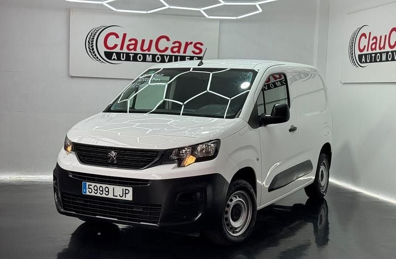Blanco Usado 2020 Peugeot Partner Premium Van | 10.330 € (Precio justo) - Imagen 1/4