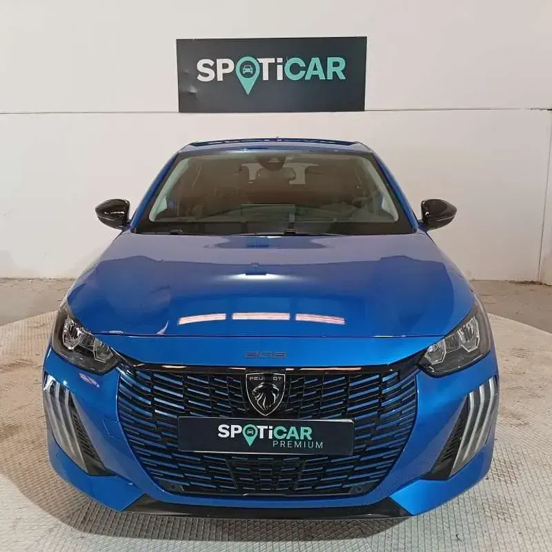 Nuevo Peugeot 208 Allure 102 CV (75 kW) 2025 Azul Utilitario