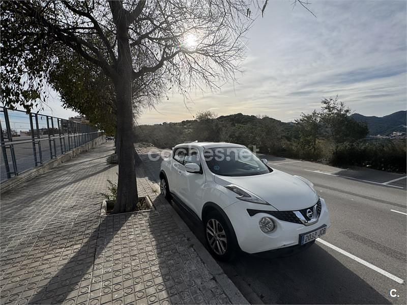 Blanco Usado 2015 Nissan Juke Acenta SUV | 9500 € (Precio justo) - Imagen 1/4