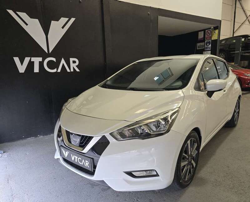 Blanco Usado 2018 Nissan Micra Utilitario | 9990 € (Precio justo) - Imagen 1/4
