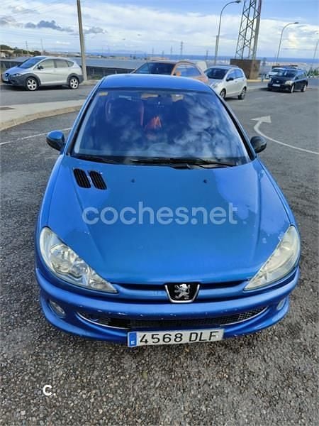 Azul Usado 2005 Peugeot 206 Berlina | 1399 € (Super precio) - Imagen 1/4