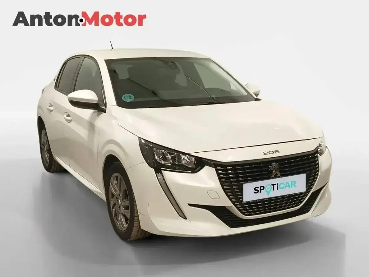 Usado Peugeot 208 Style 100 CV (73 kW) 2021 Blanco Utilitario
