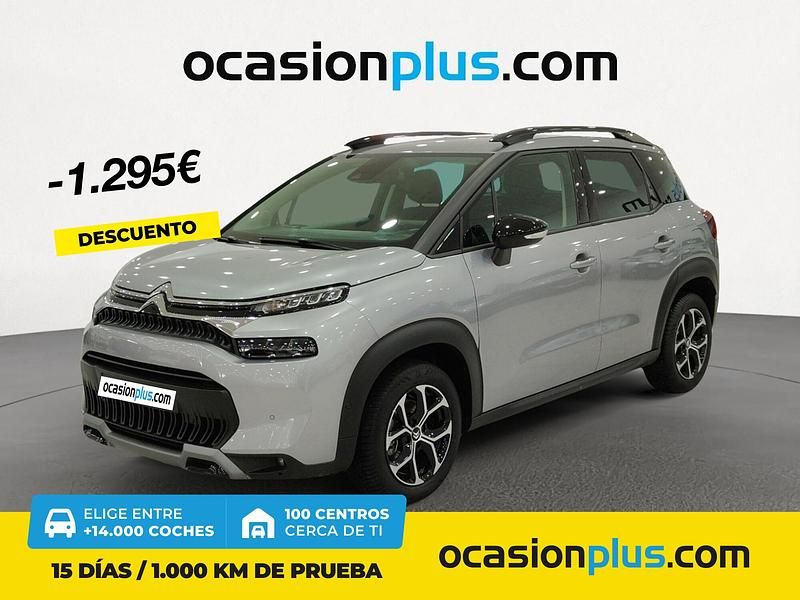 Gris Usado 2023 Citroën C3 Aircross PureTech SUV | 14.250 € (Precio justo) - Imagen 1/4