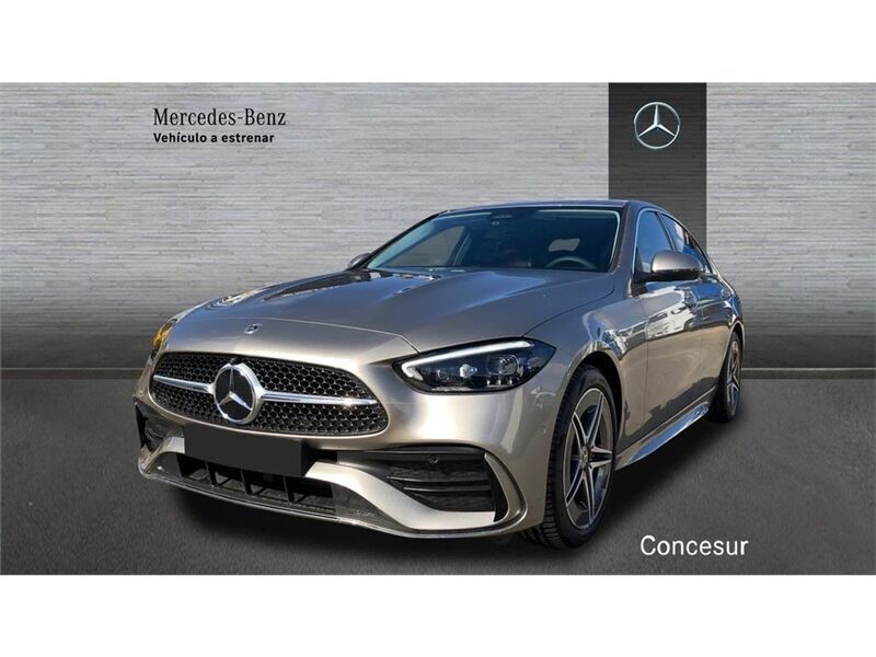 Gris Usado 2024 Mercedes C200 Berlina | 46.900 € (Un poco caro) - Imagen 1/4