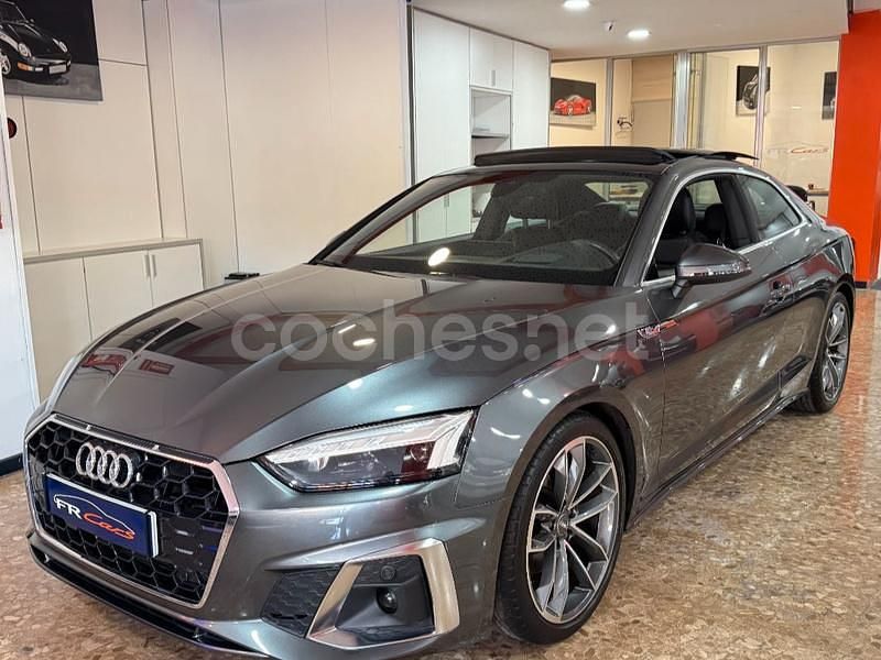 Usado Audi A5 S-Line 190 CV (139 kW) 2020 Gris / plata Coupe