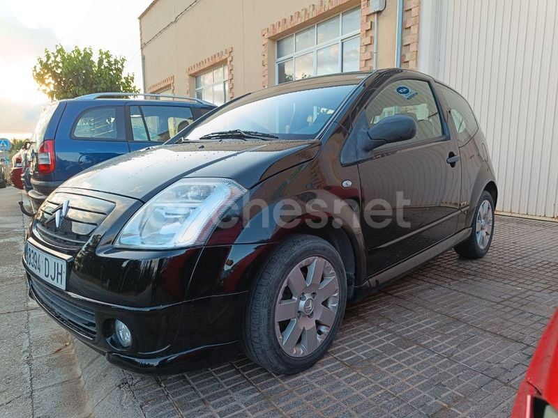 Usado Citroën C2 VTR Sport 75 CV (55 kW) 2005 Negro Utilitario