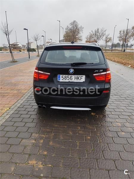 Usado BMW X3 306 CV (225 kW) 2012 Negro SUV
