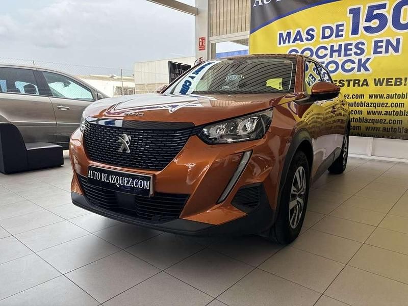 Usado Peugeot 2008 Active 101 CV (74 kW) 2020 Naranja SUV