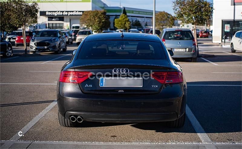 Usado Audi A5 Sportback Advanced 150 CV (110 kW) 2015 Gris / plata Utilitario