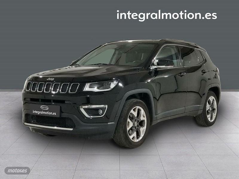 Negro Usado 2018 Jeep Compass Limited SUV | 23.600 € - Imagen 1/4