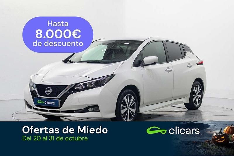 Blanco Usado 2021 Nissan Leaf Acenta Utilitario | 14.090 € (Precio justo) - Imagen 1/4