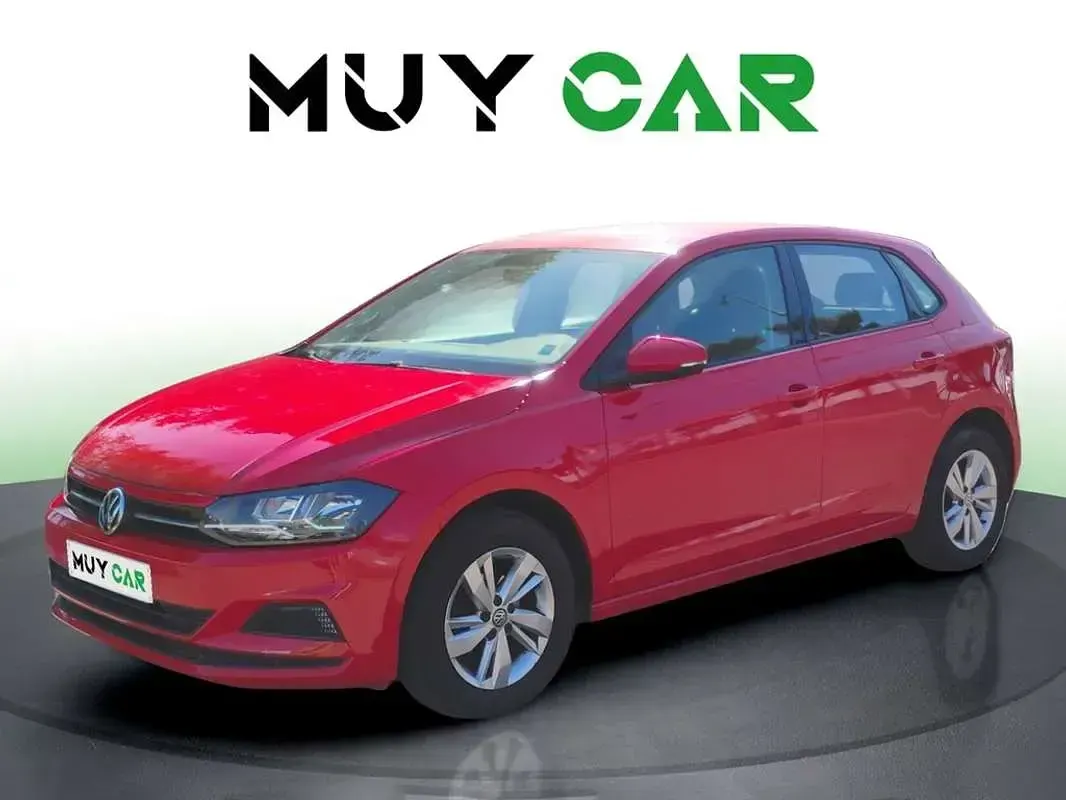 Usado VW Polo Advance 80 CV (58 kW) 2021 Rojo Utilitario
