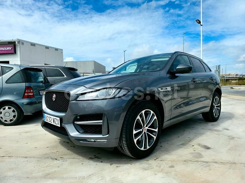 Gris / plata Usado 2017 Jaguar F-Pace R-Sport SUV | 19.990 € (Buen precio) - Imagen 1/4
