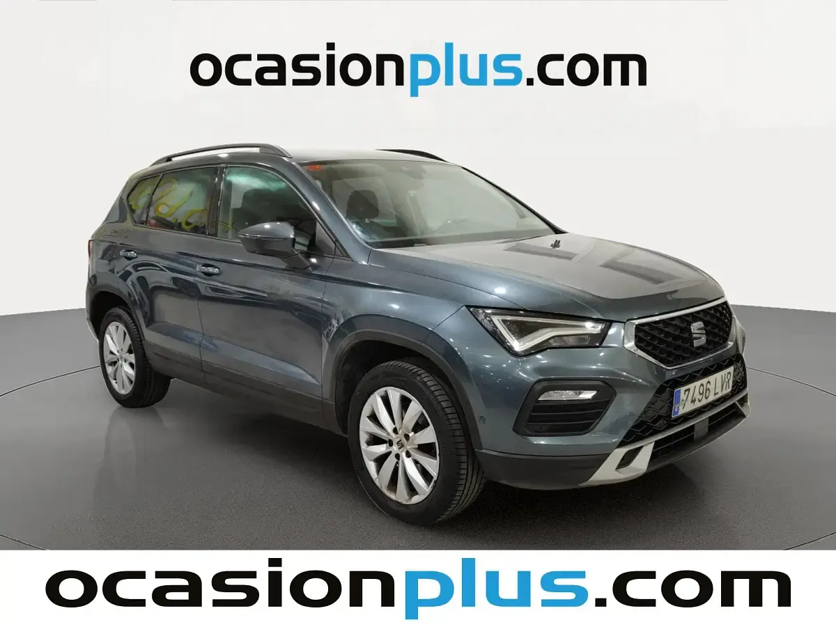 Usado Seat Ateca Style 150 CV (110 kW) 2021 Gris SUV