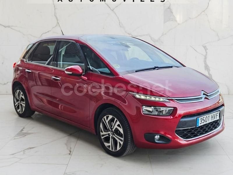 Granate Usado 2014 Citroën C4 Picasso Exclusive Monovolumen | 7999 € (Precio justo) - Imagen 1/4