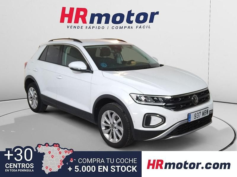 Blanco Usado 2022 VW T-Roc Life SUV | 21.949 € (Precio justo) - Imagen 1/4