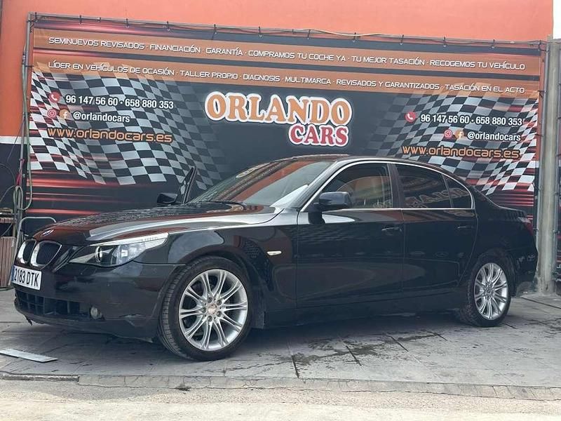 Negro Usado 2005 BMW 520 Berlina | 7500 € (Precio justo) - Imagen 1/4