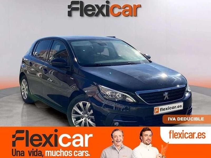 Azul Usado 2020 Peugeot 308 Allure Familiar | 9890 € (Precio justo) - Imagen 1/4