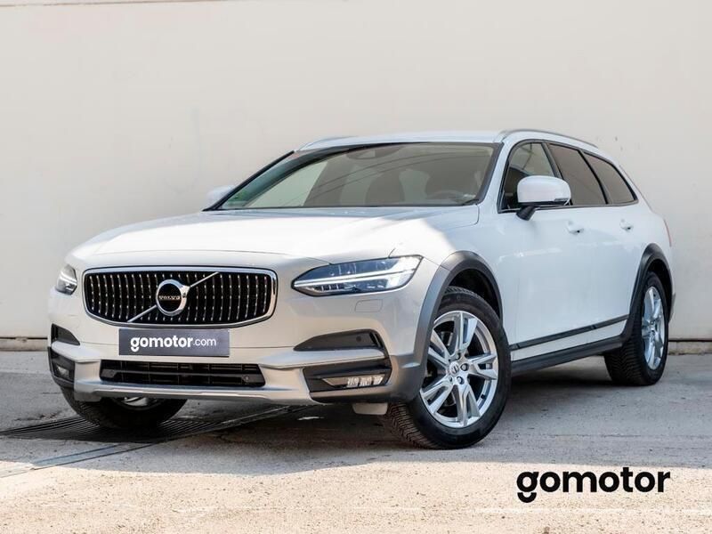 Blanco ice white Usado 2018 Volvo V90 CC Pro Familiar | 33.990 € (Precio justo) - Imagen 1/4