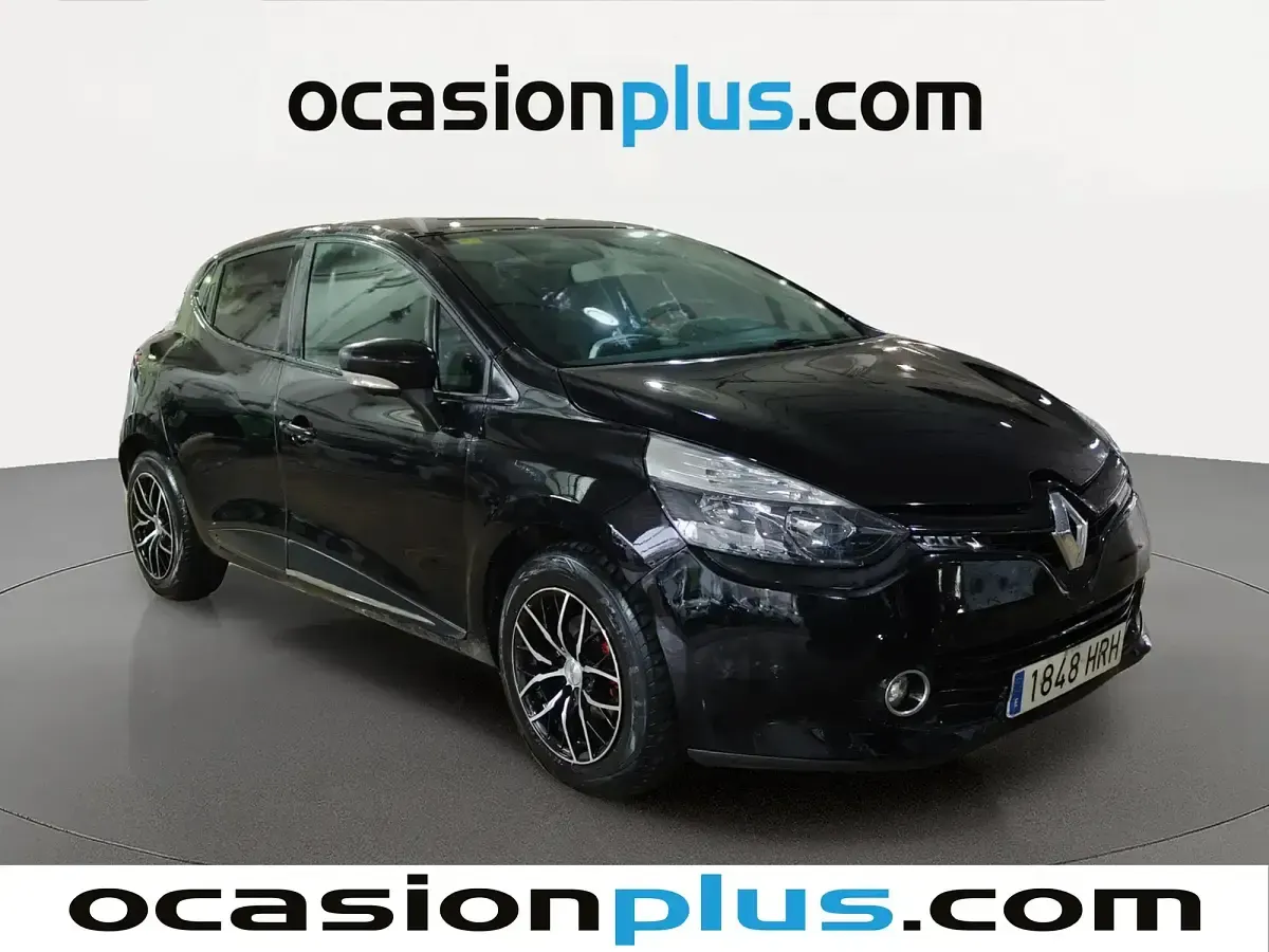 Usado Renault Clio Authentique 75 CV (55 kW) 2013 Negro Utilitario