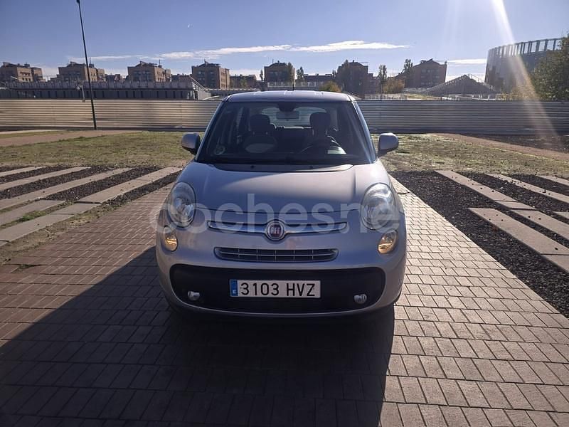 Usado Fiat 500L Lounge 85 CV (62 kW) 2014 Gris / plata Monovolumen
