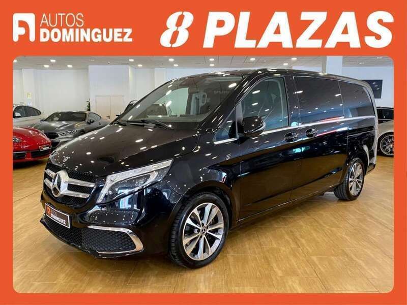 Negro Usado 2021 Mercedes V220 Avantgarde Monovolumen | 44.900 € (Buen precio) - Imagen 1/4