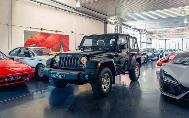 Negro Usado 2013 Jeep Wrangler Sport SUV | 29.900 € (Precio justo) - Imagen 1/4