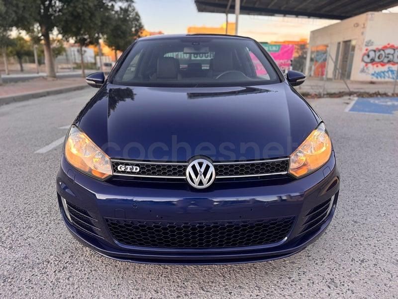 Usado VW Golf VI GTD 170 CV (125 kW) 2010 Azul Utilitario
