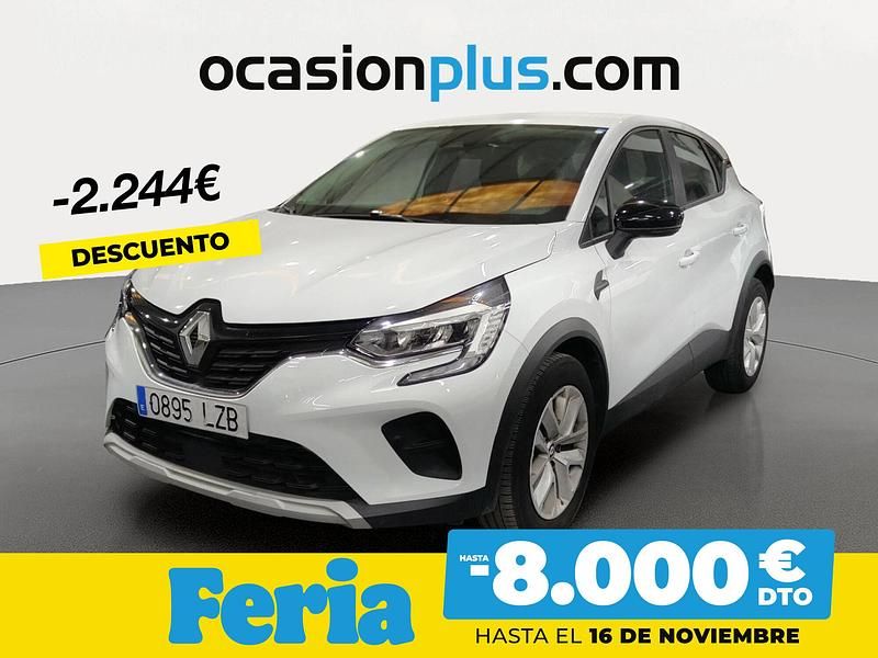 Blanco Usado 2022 Renault Captur Intens SUV | 13.690 € (Precio justo) - Imagen 1/4